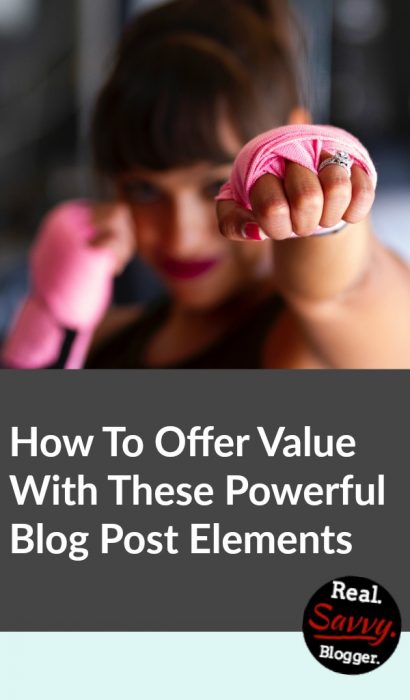 How To Offer Value With These Powerful Blog Post Elements ★ A successful blog post has key elements that offer value to your readers. Give your audience an opportunity to share what they've learned and dig deeper and they will become loyal readers.