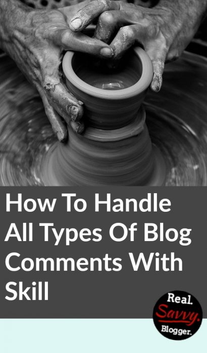 You can serve your readers with both positive and negative comments on your blog. Learn how to handle all types of blog comments with skill.