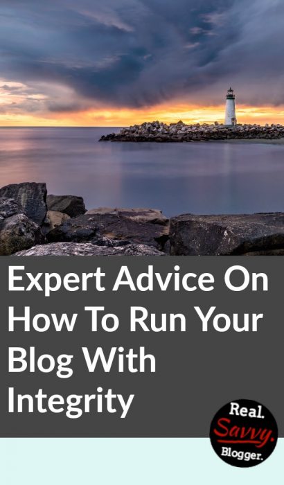 Expert Advice On How To Run Your Blog With Integrity ★ Commit yourself to building a blog with integrity. Give your readers solid information built on truth and you have a winning recipe for blog success.