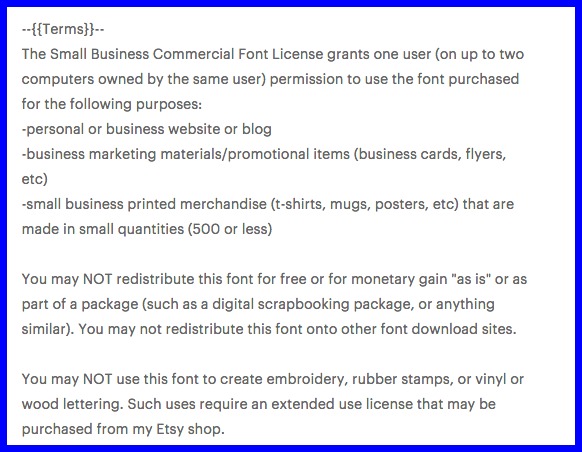 How To Navigate Font Licensing With Ease - etsy