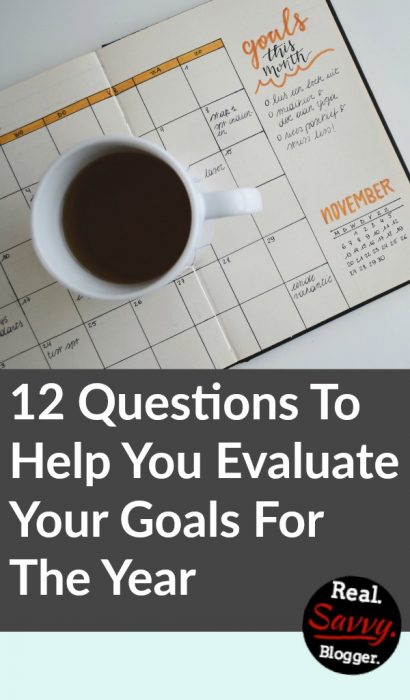 12 Questions To Help You Evaluate Your Goals For The Year ★ It's time to take a look at your goals. Are you crushing them them or crashing them? Use this strategy to set a course for success.